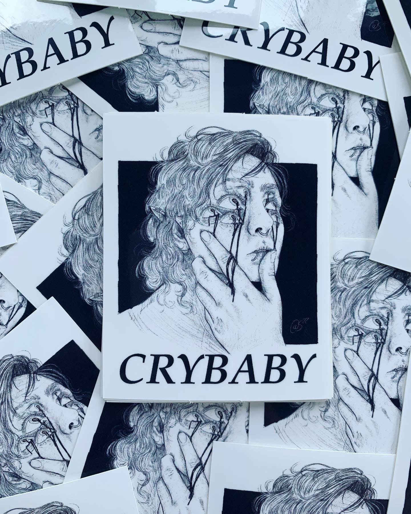 Crybaby Sticker